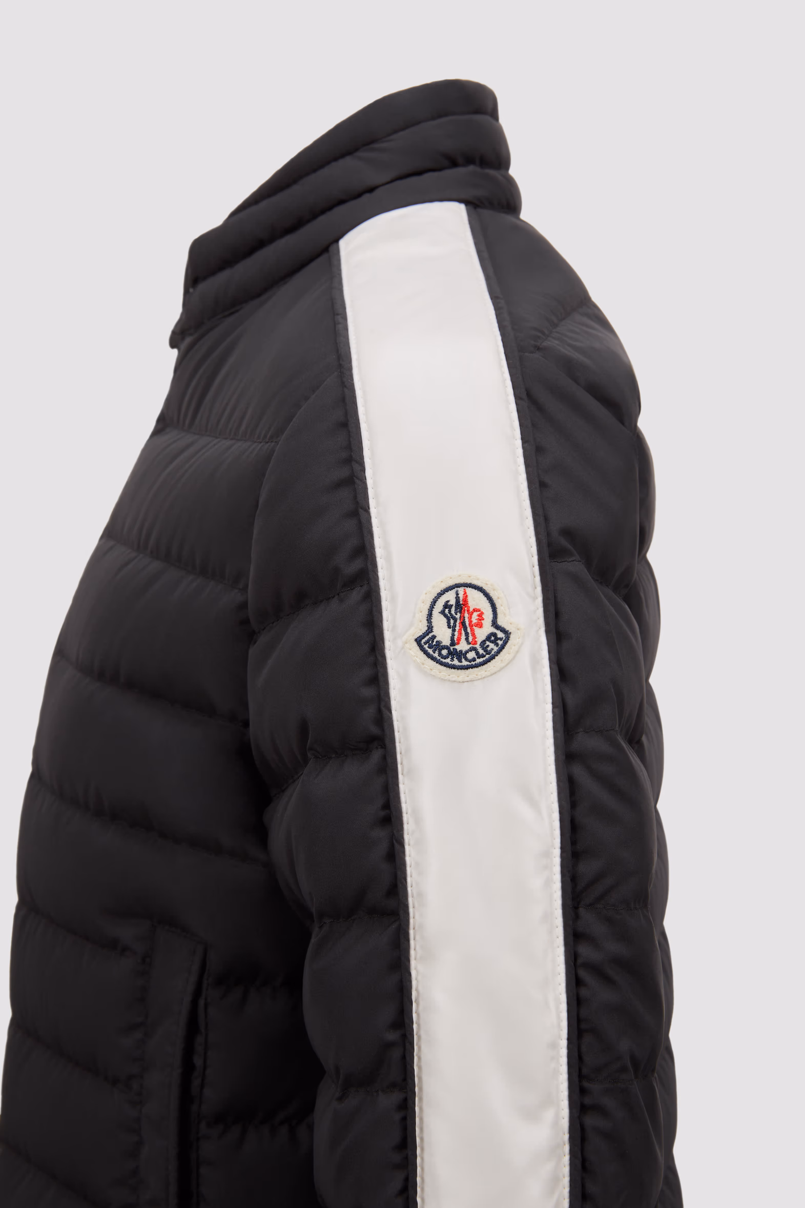Jacobus Down Biker Jacket Boy Black Moncler 4